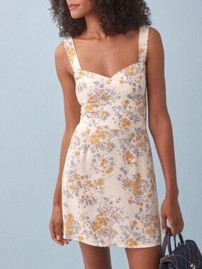 REFORMATION Humphrey Dress in Christina Print sz 12 NWT